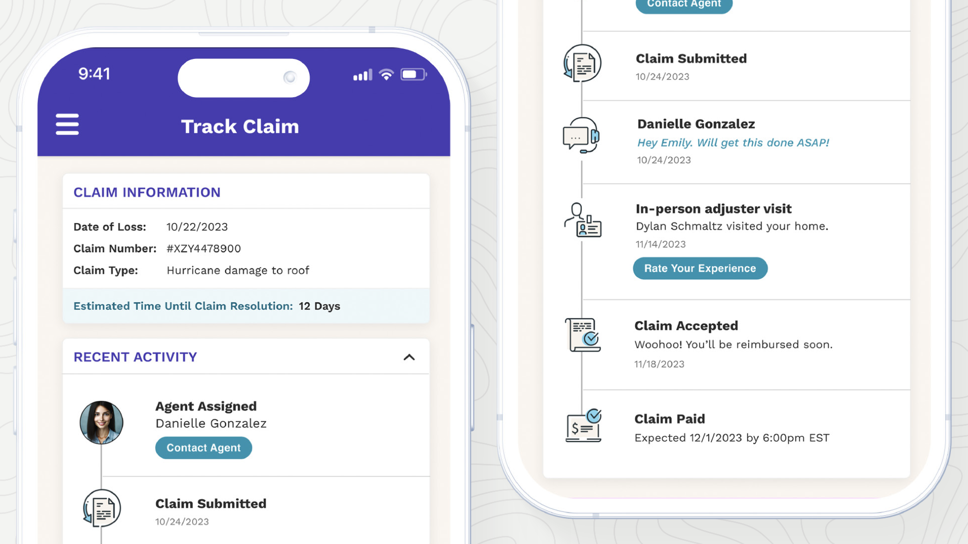 Claims status tracker to help homeowners filing claims navigate the climate crisis