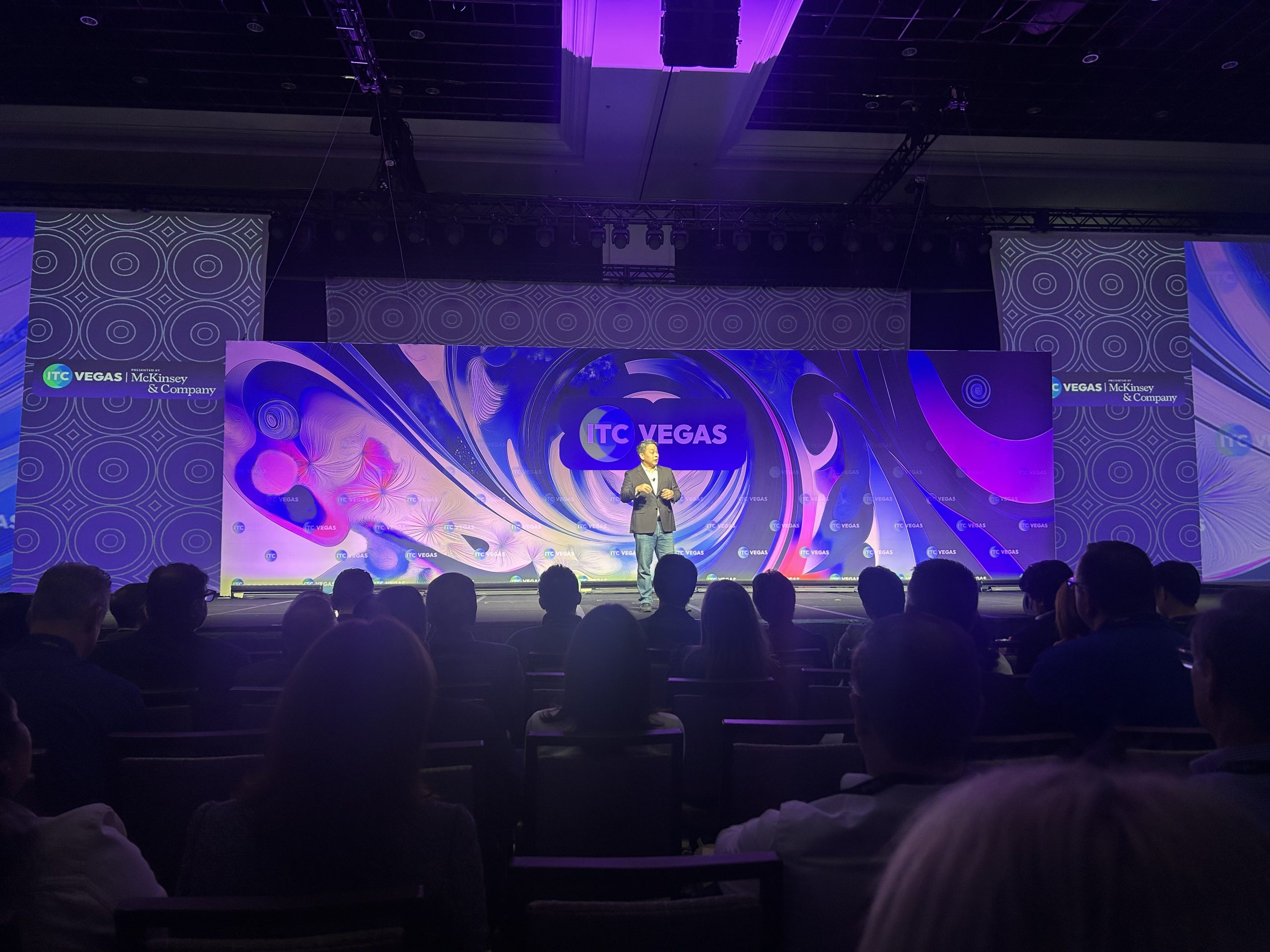 Marcus Ryu speaking at ITC Vegas 2025